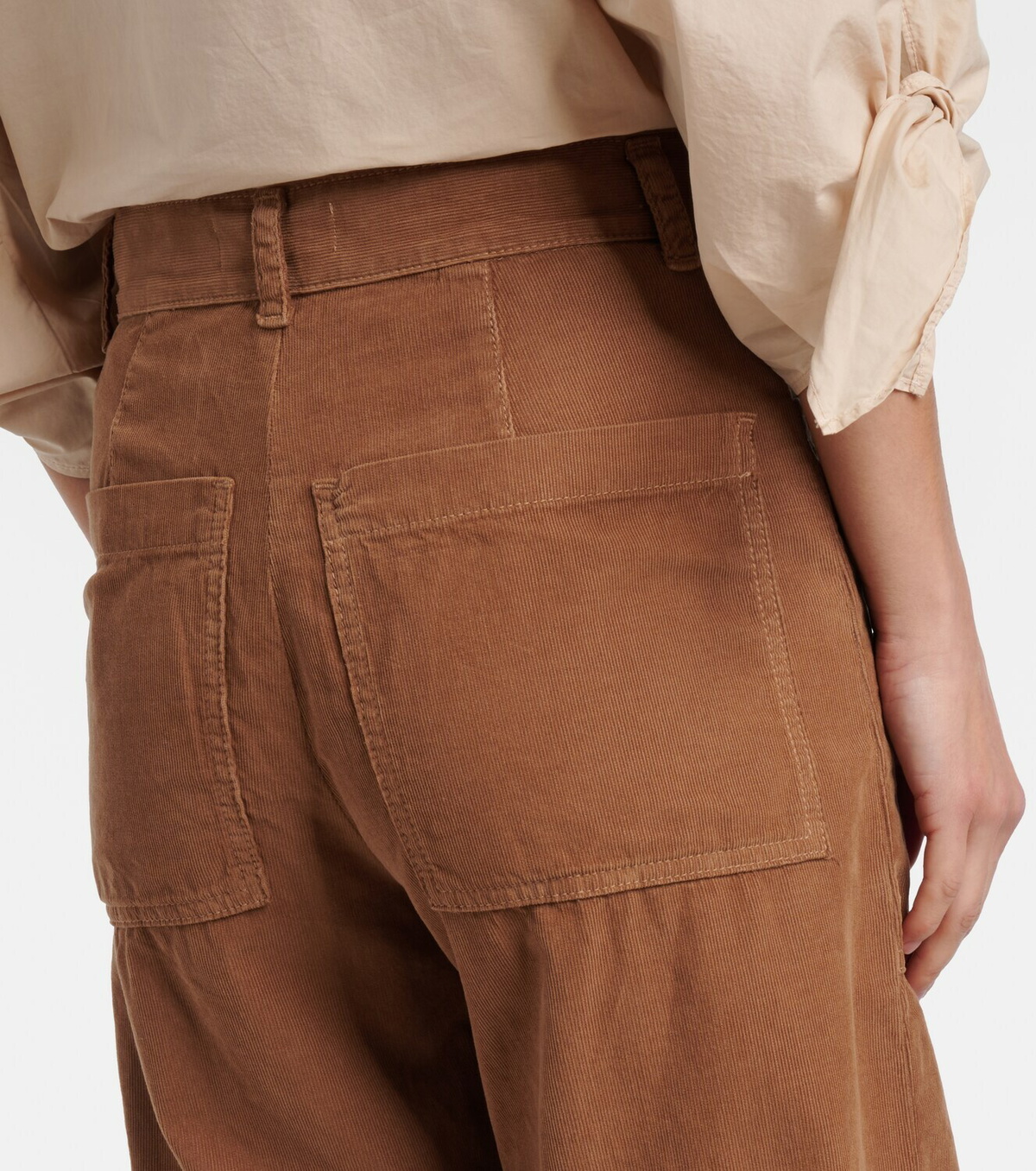 Velvet Sue cotton straight pants