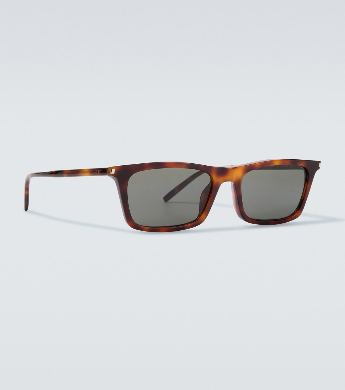Saint Laurent Corner Angle rectangular sunglasses