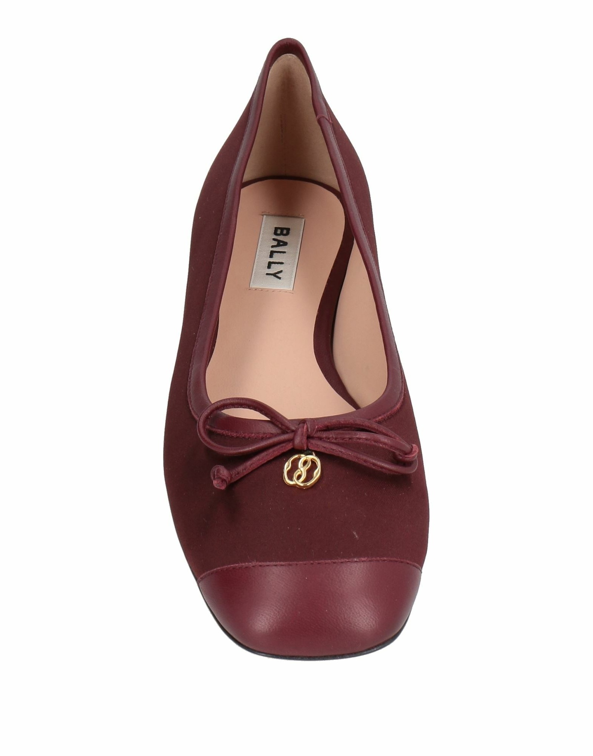 Bally Womens Ballet flats in Burgundy