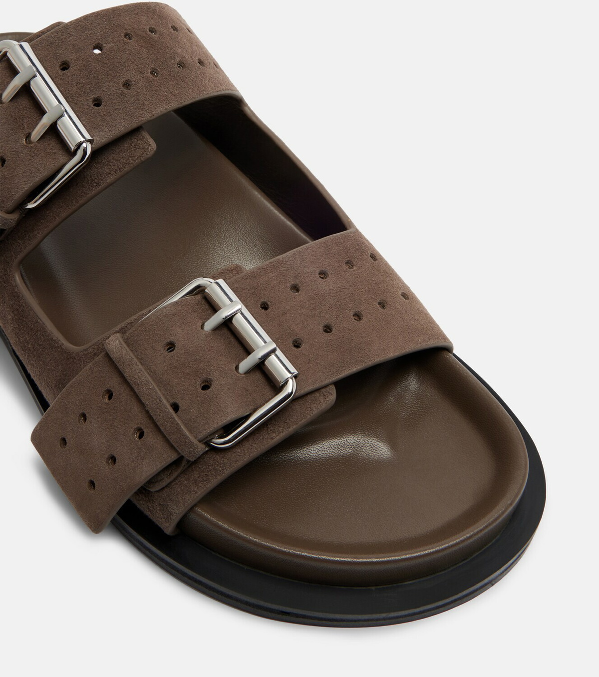 A.Emery Leon suede slides