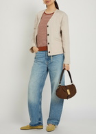 Varley Saba Quilted Woven Jacket Cream
