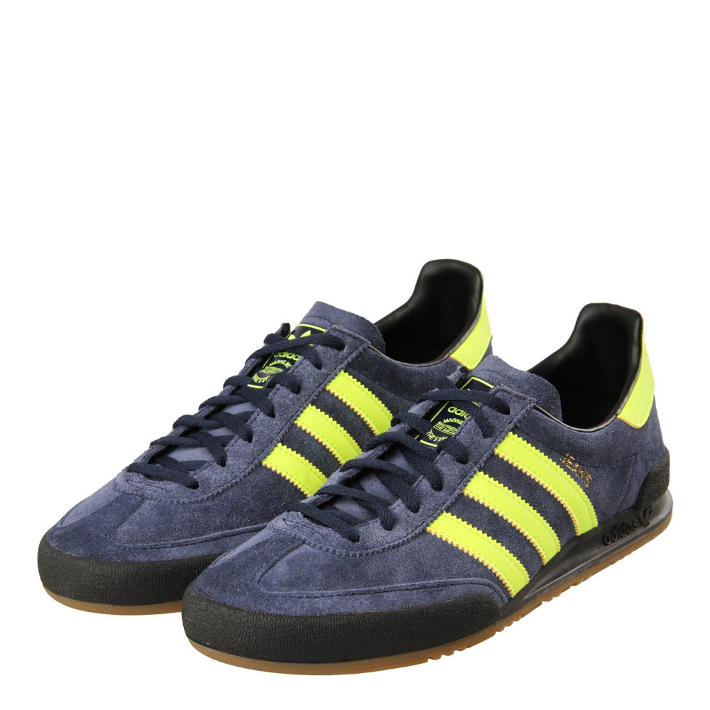 Jeans Trainers - Navy / Yellow