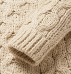 Acne Studios - Cable-Knit Sweater - Men - Beige