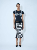 Vaquera Sweatshirt Midi Skirt
