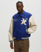 Represent Storms In Heaven Varsity Jacket Blue - Mens - College Jackets