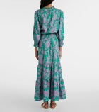 Heidi Klein Santa Rosa paisley cotton-blend maxi dress