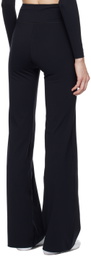 Balenciaga Black Activewear Flared Slim Lounge Pants