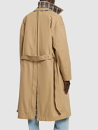 BOTTEGA VENETA Light Cotton Twill Trench Coat