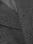 Stòffa - Asymmetric Wool Coat - Gray
