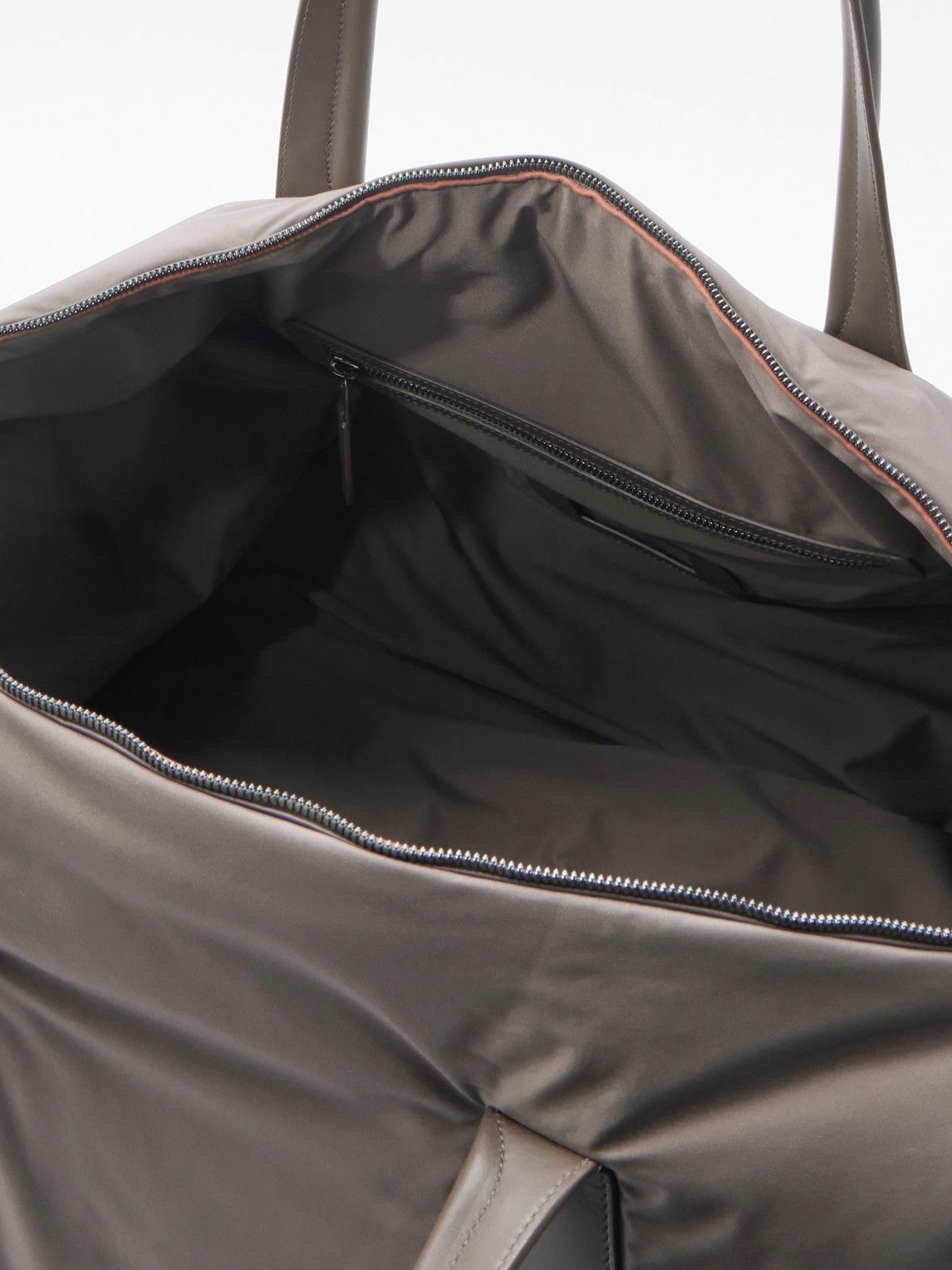 Loro Piana - Leather-Trimmed Shell Weekend Bag