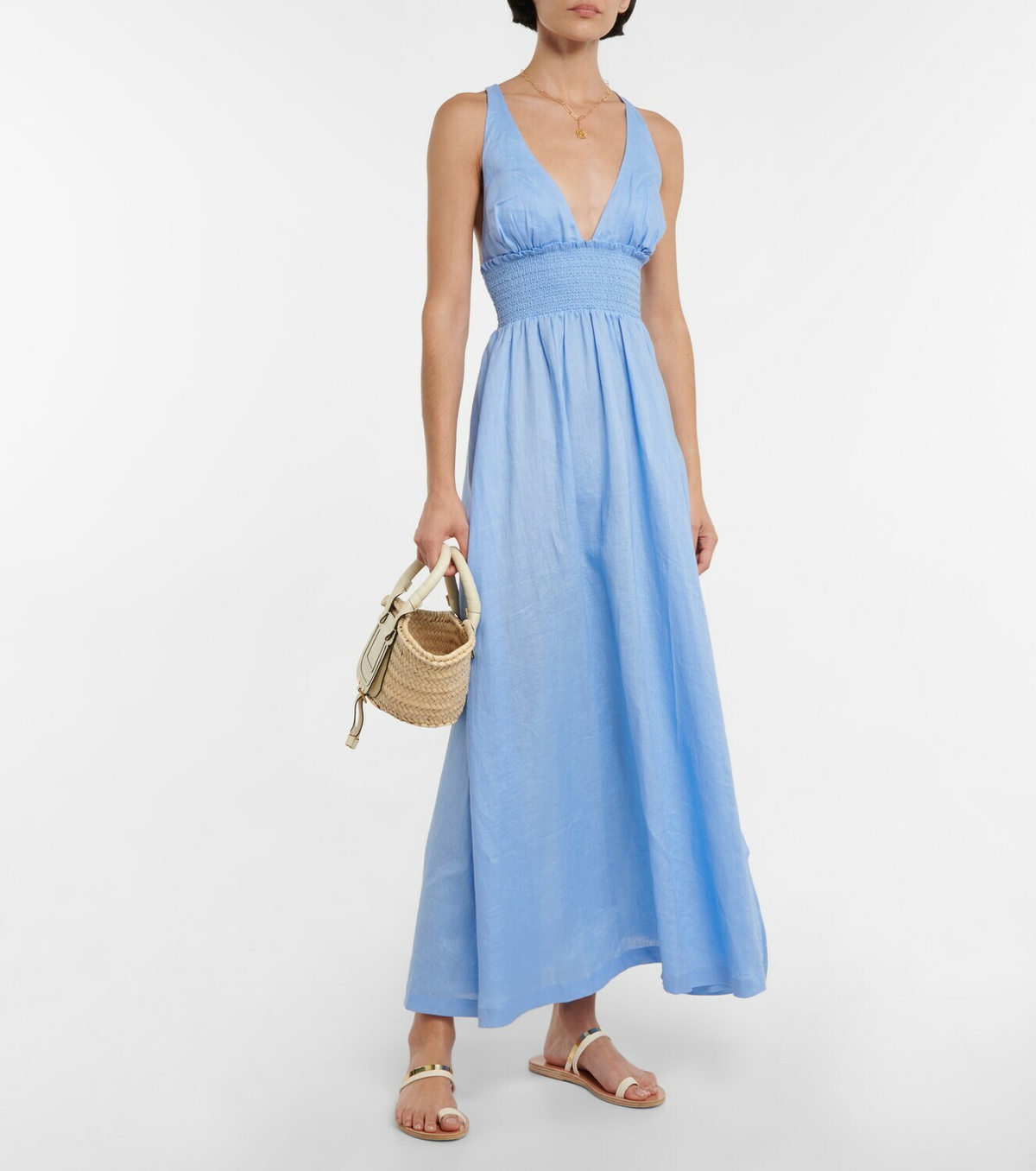 Heidi Klein Linen maxi dress Heidi Klein