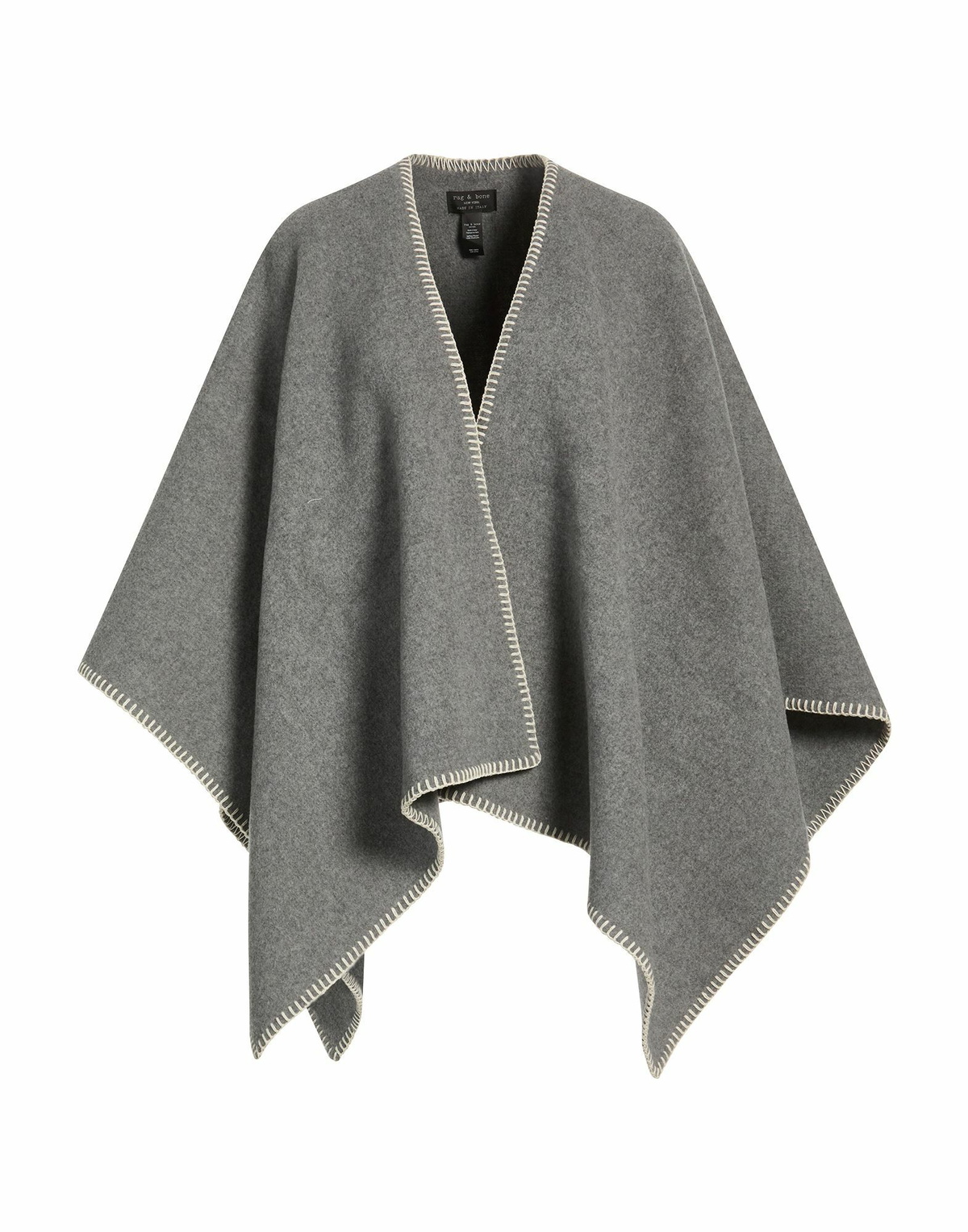 Rag & Bone Womens Cape in Grey