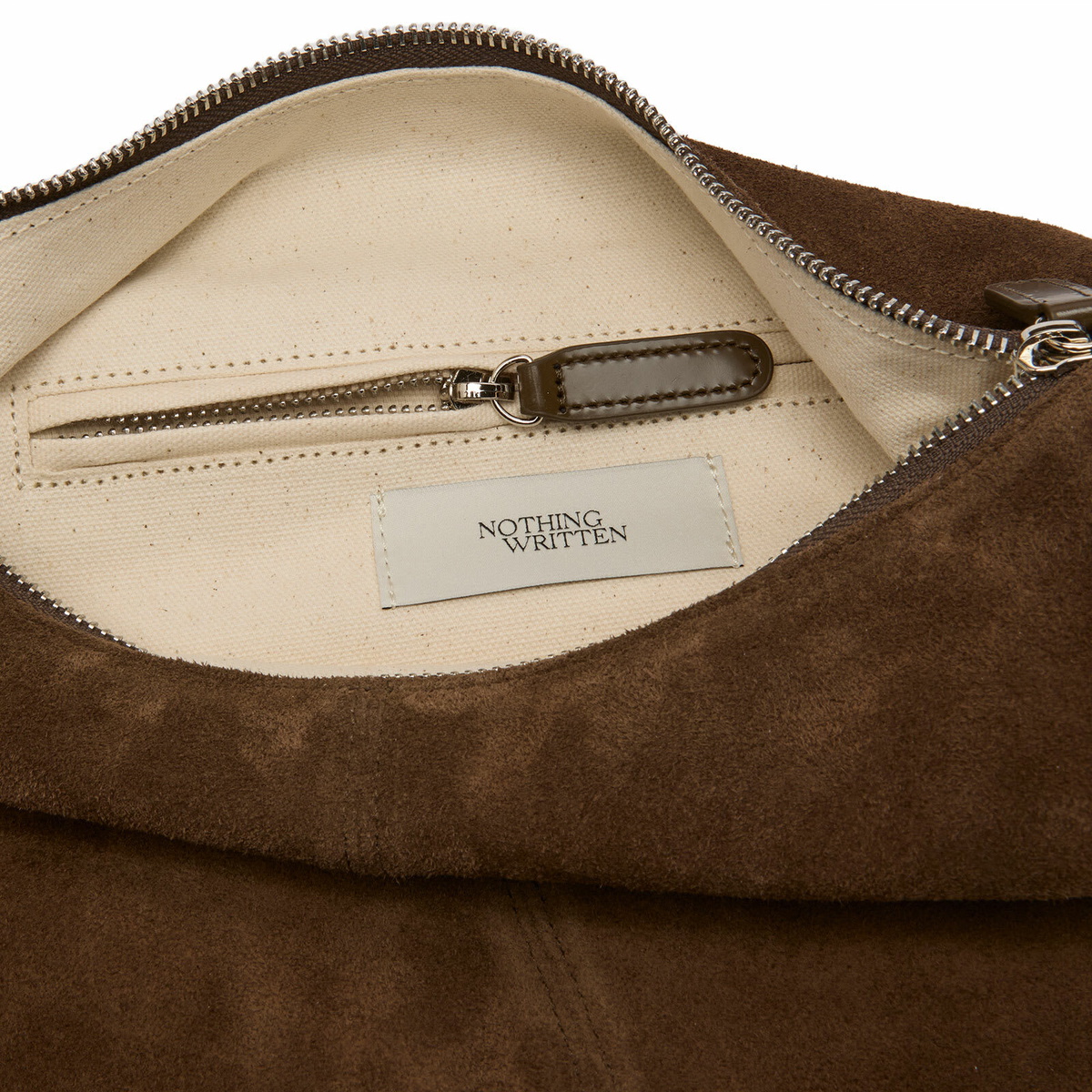 Nothing Written Women's Ht Suede Shoulder Bag in Caramel 