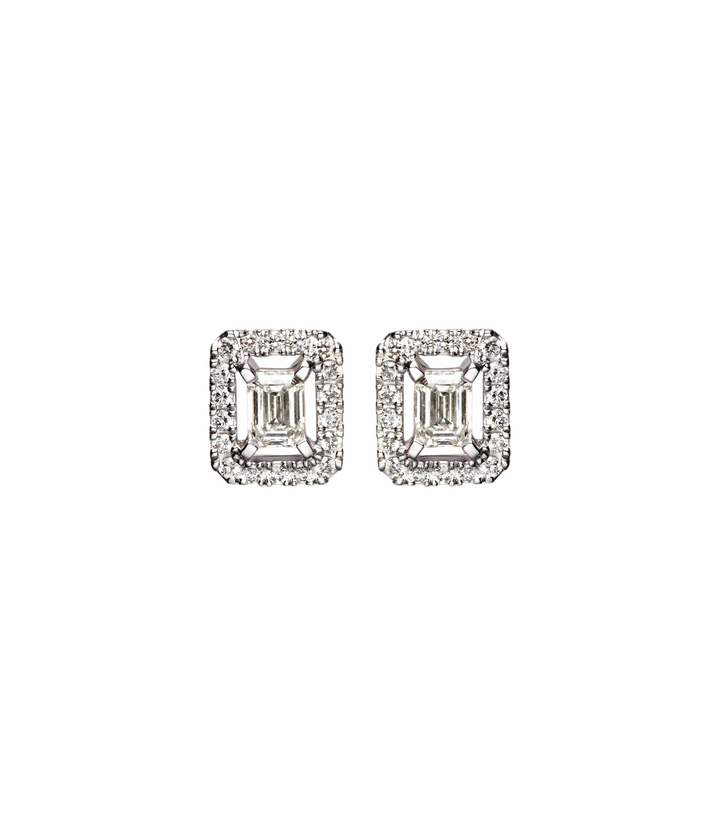 Photo: Messika Joy 18kt white gold earrings with diamonds