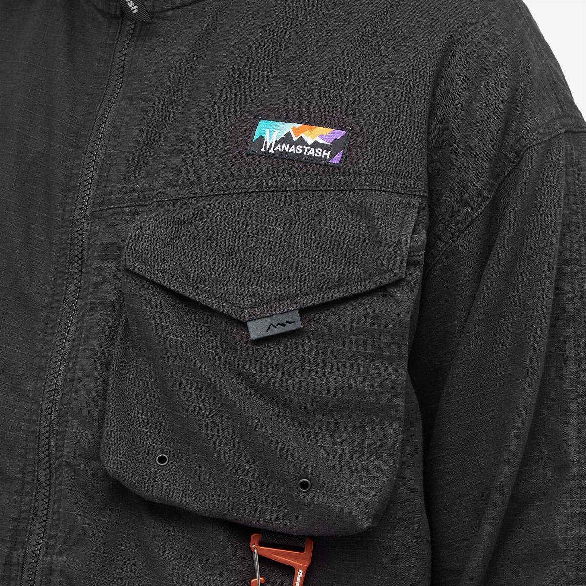 Manastash Men's MH-Ripstop Jacket in Black Manastash
