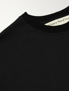 Abc. 123. - Logo-Appliquéd Cotton-Jersey T-Shirt - Black