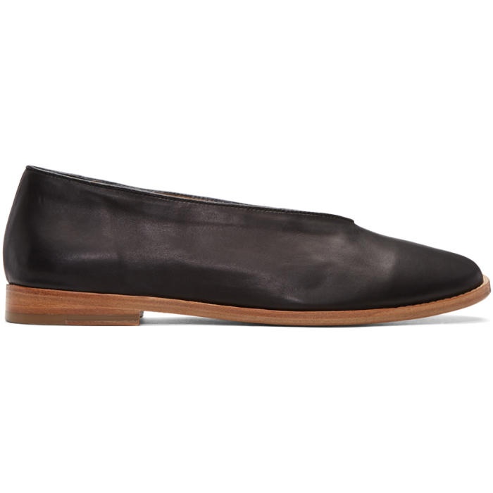 Photo: Lemaire Black Leather Loafers