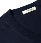 The Row - Igor Silk and Cotton-Blend Sweater - Blue