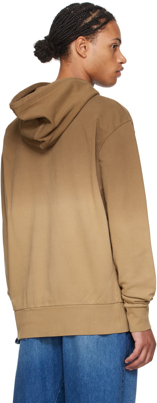 JW Anderson Brown Gradient Hoodie