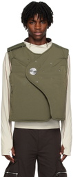 CMMAWEAR SSENSE Exclusive Green Polaris Vest