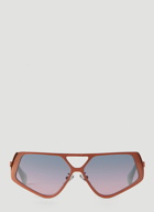 RETROSUPERFUTURE - Spazio Sunglasses in Orange