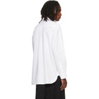 Simone Rocha White Turbo Beaded Easy Shirt