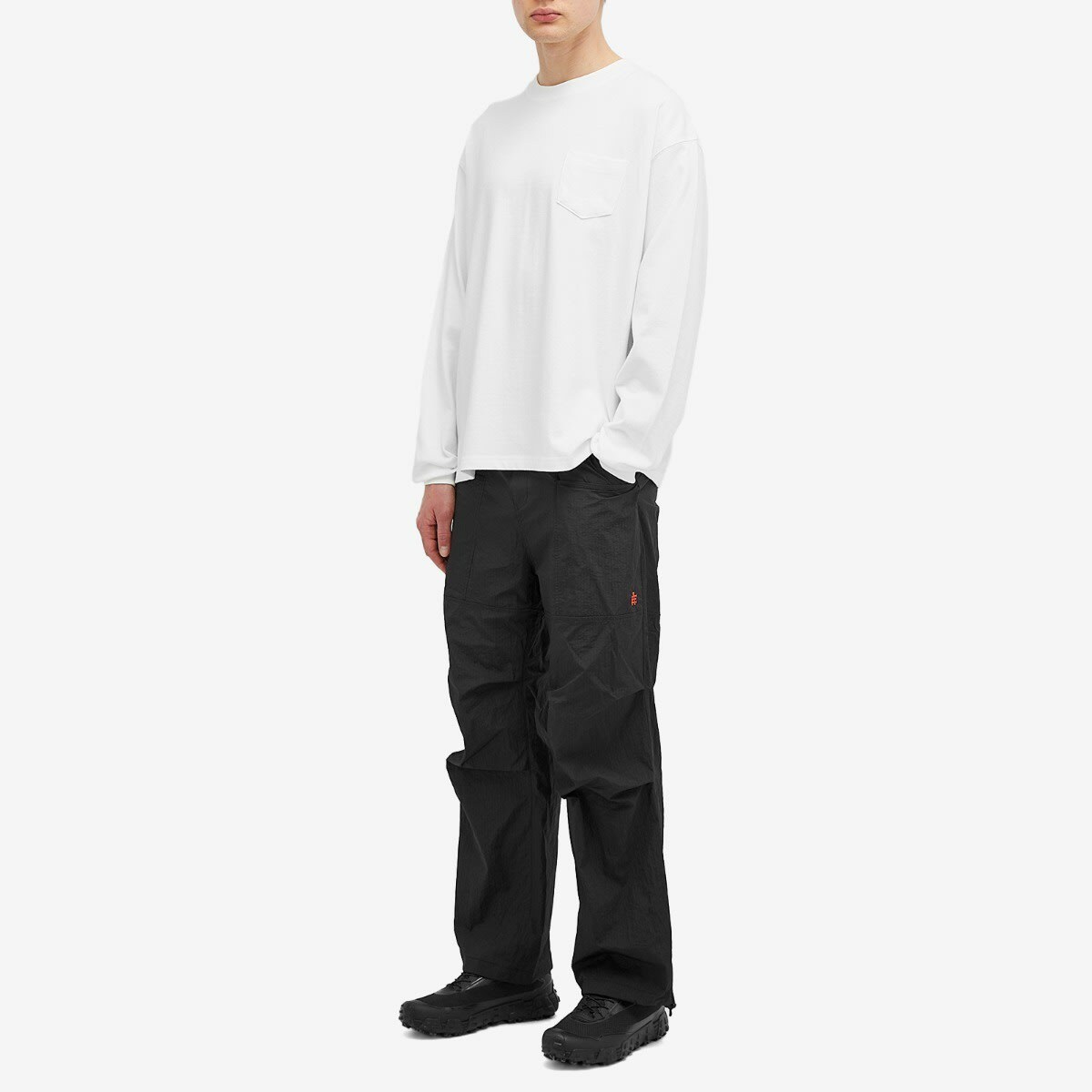Uniform Bridge Men's Relaxed Training Pants in Black