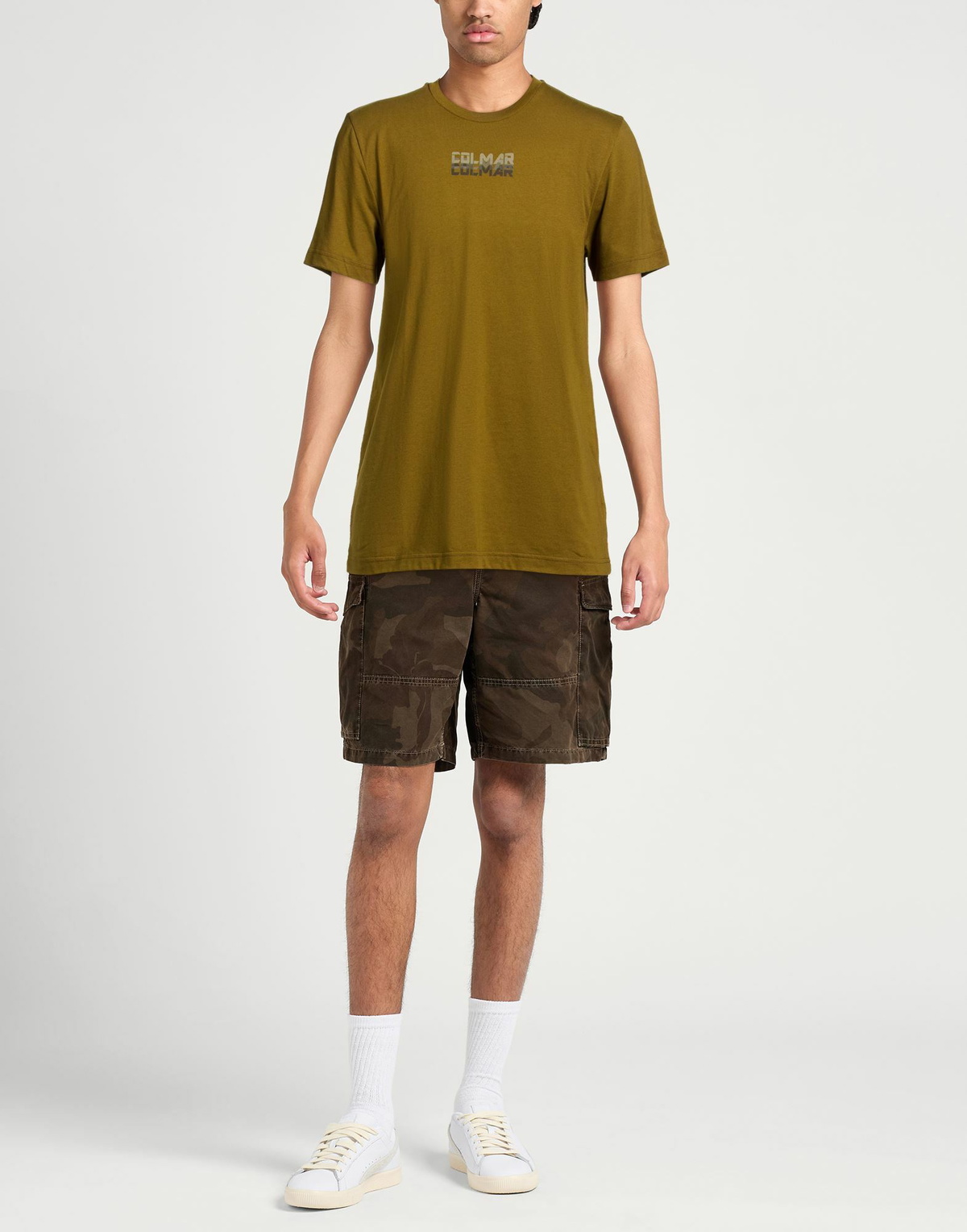 Colmar Mens T-shirt in Military green