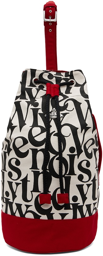 Photo: Vivienne Westwood Black & White Ethical Fashion Africa Kit Duffle Backpack