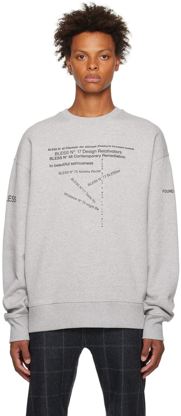 Bless Gray Multicollection III Sweatshirt