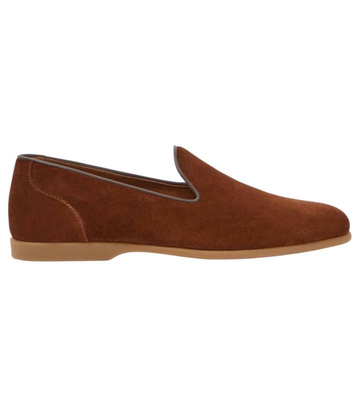 Photo: Dunhill Suede loafers