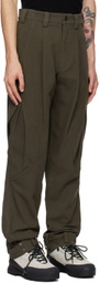 HYEIN SEO Brown Cotton Cargo Pants