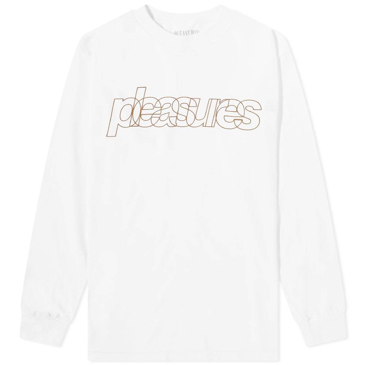 Photo: PLEASURES Long Sleeve Flight Logo Tee