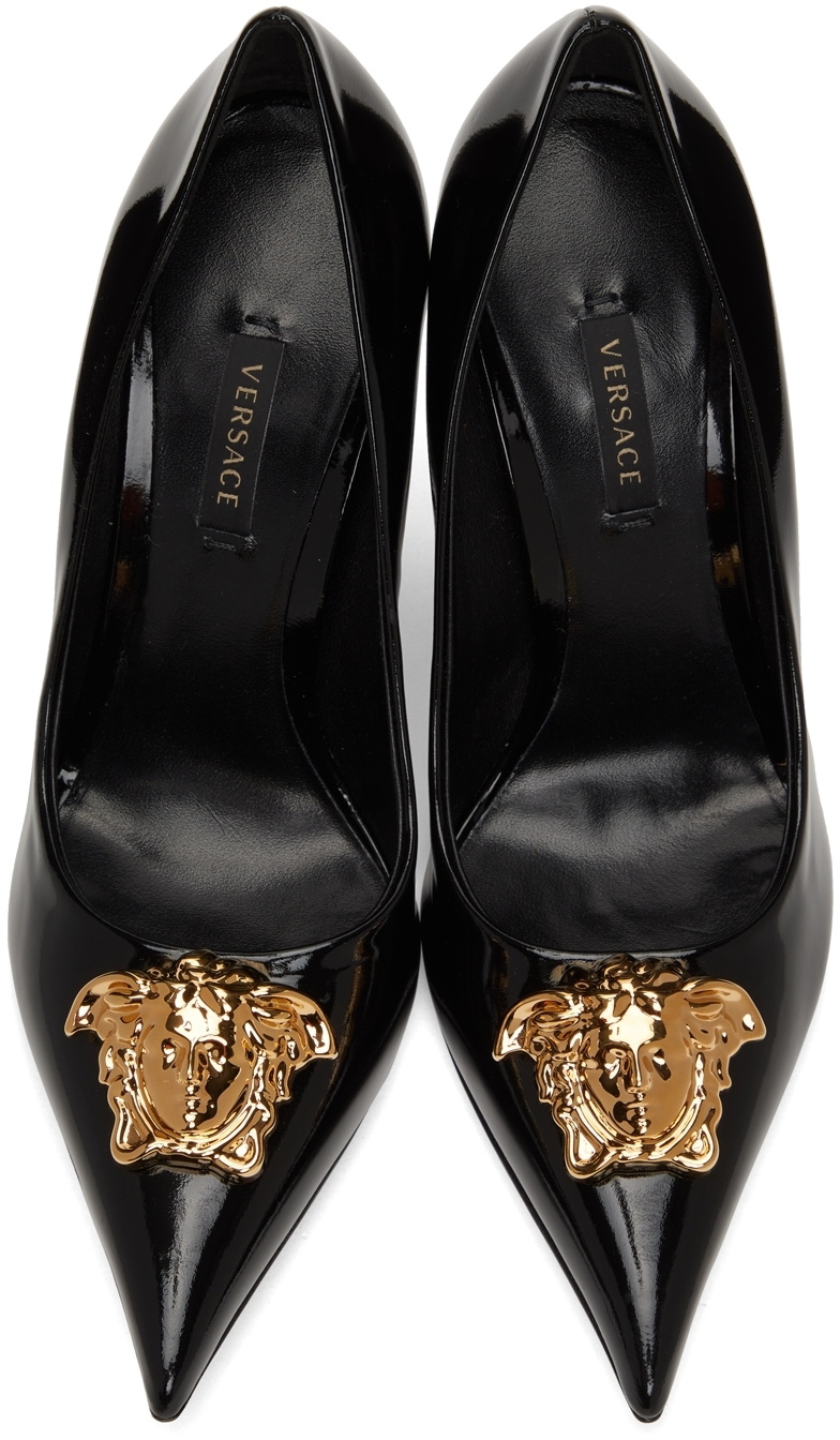 Versace Jeans Couture Fondo Emily Black/Gold | High Heel