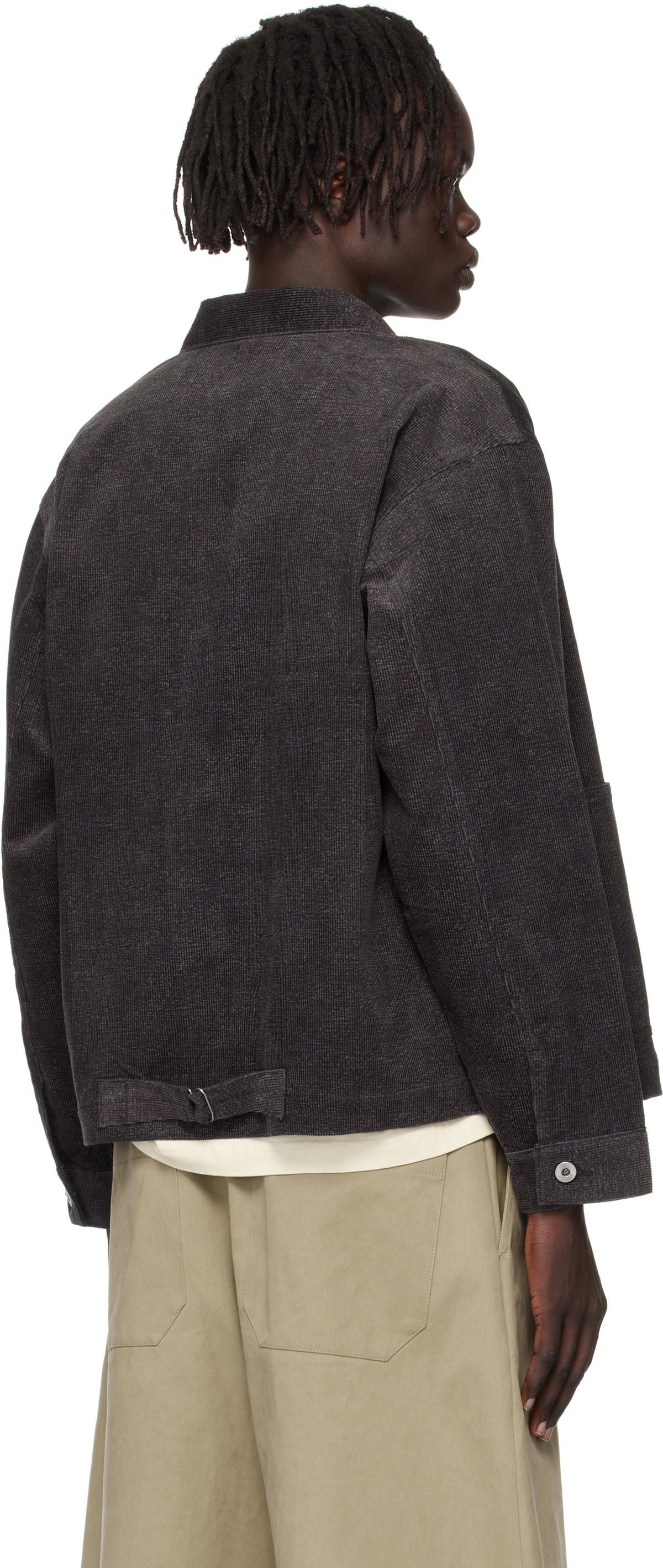 Taiga Takahashi Gray Lot. 303 Coverall Jacket
