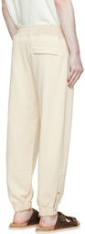 Agnona Beige Cotton Lounge Pants