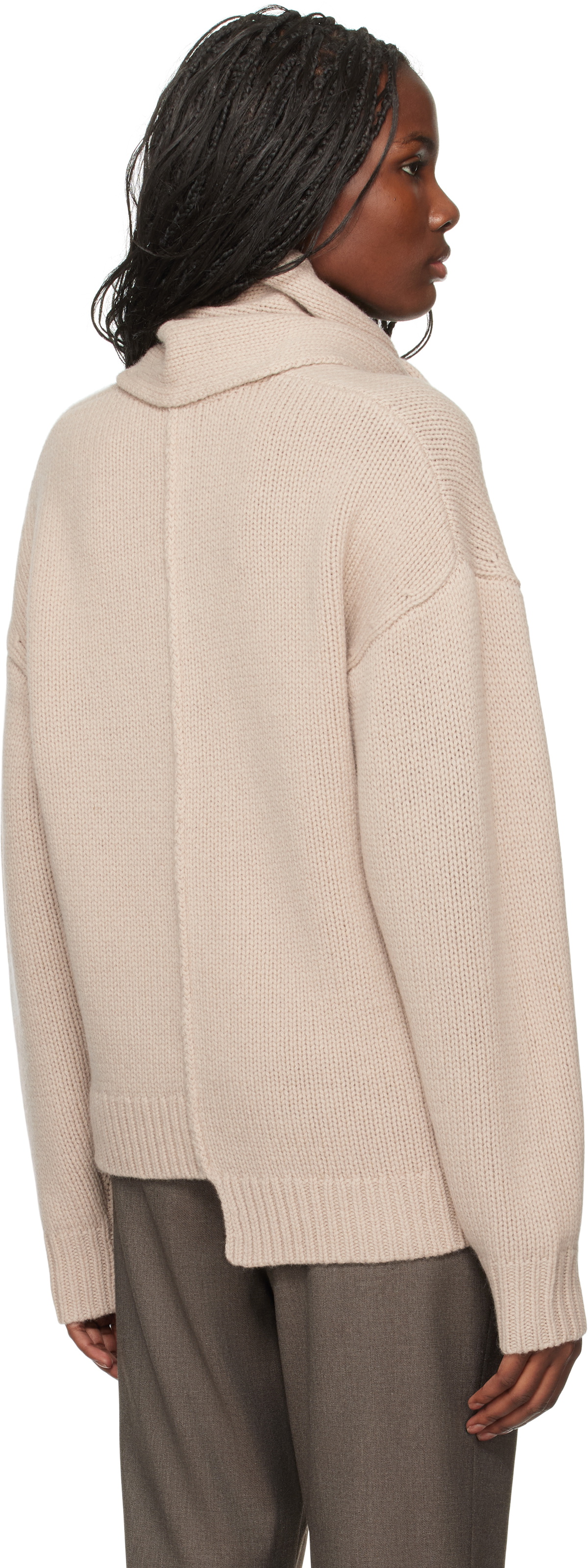 The Garment Beige Canada Scarf Cardigan