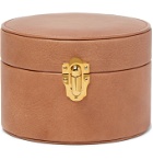 Rapport London - Leather Watch and Cufflink Box - Brown