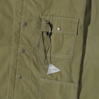 And Wander Men's Dry Ripstop Shirt Jacket in Khaki