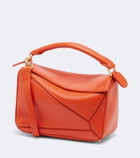 Loewe Puzzle Featherlight Mini leather top-handle bag