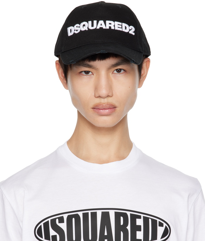 Photo: Dsquared2 Black Logo Cap