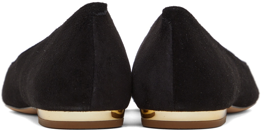 Sophia Webster Black Butterfly Ballerina Flats