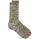 Nonnative Men's Dweller Marl Sock in Cement