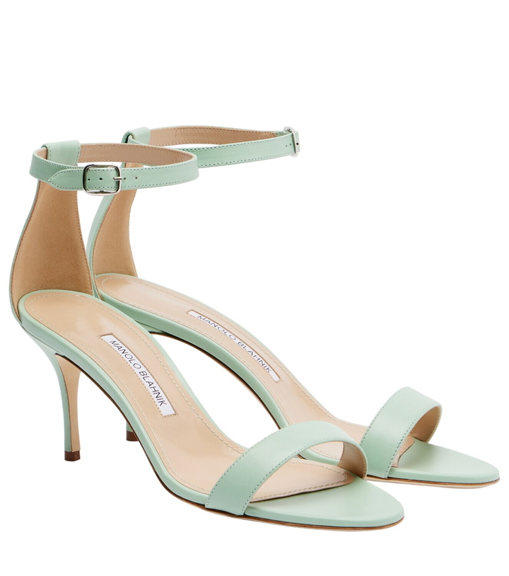 Photo: Manolo Blahnik Chaos leather sandals
