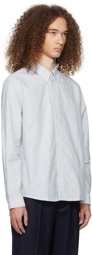 A.P.C. Green & White Greg Shirt