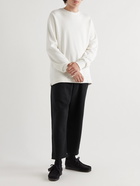 Studio Nicholson - Sunspel Ryton Cotton-Jersey Sweatpants - Black