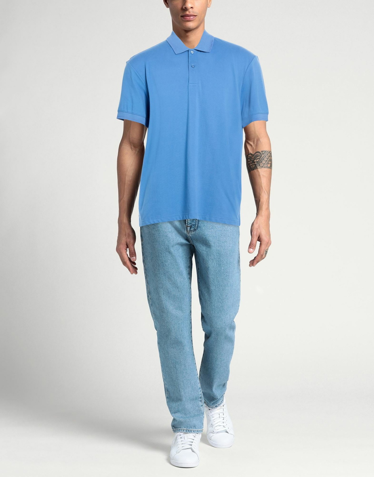 Calvin Klein Mens Polo shirt Azure