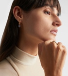 Spinelli Kilcollin Zahra 18kt gold hoop earrings with sapphires