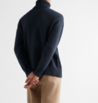 Universal Works - Knitted Rollneck Sweater - Blue