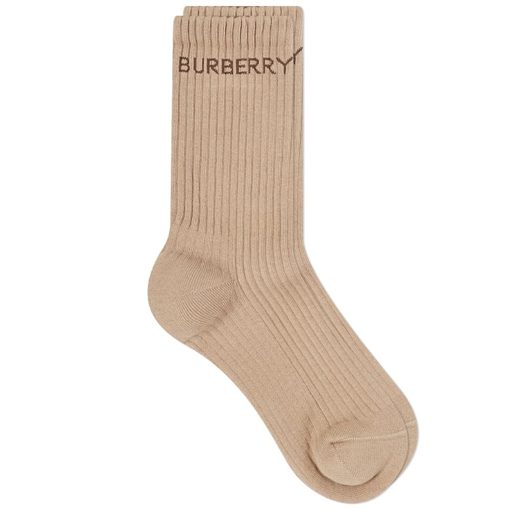 Photo: Burberry Women's Branded Sports Sock in Camel